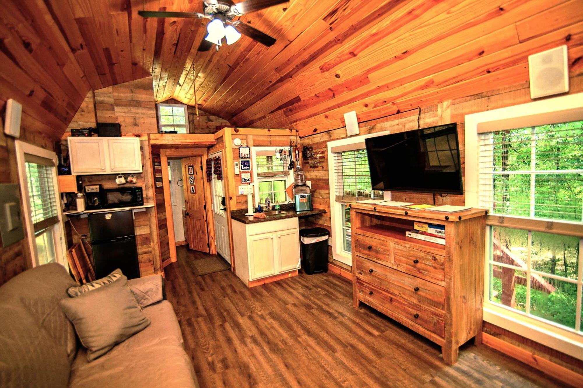 The Americana - Parker Creek Bend Cabins Murfreesboro Eksteriør bilde
