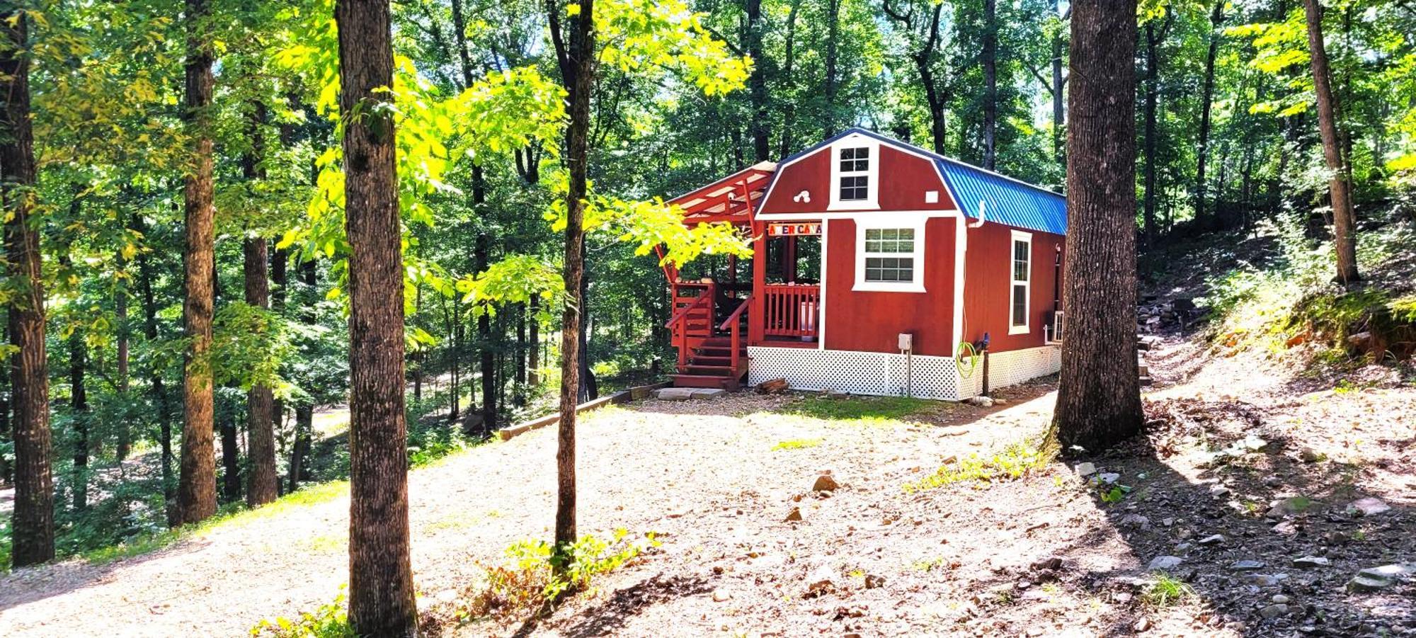 The Americana - Parker Creek Bend Cabins Murfreesboro Eksteriør bilde