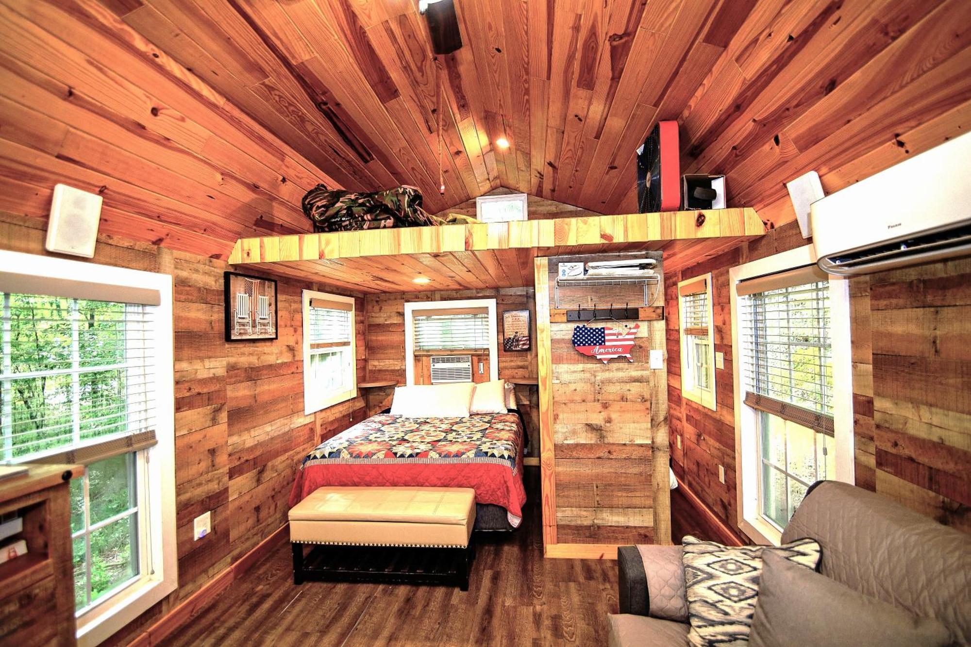 The Americana - Parker Creek Bend Cabins Murfreesboro Eksteriør bilde