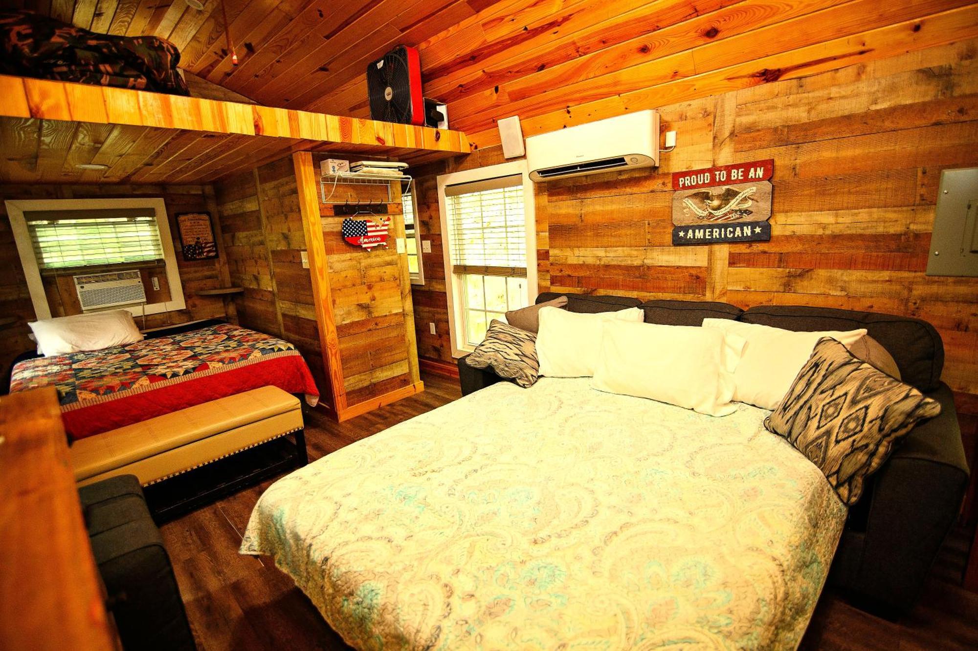 The Americana - Parker Creek Bend Cabins Murfreesboro Eksteriør bilde