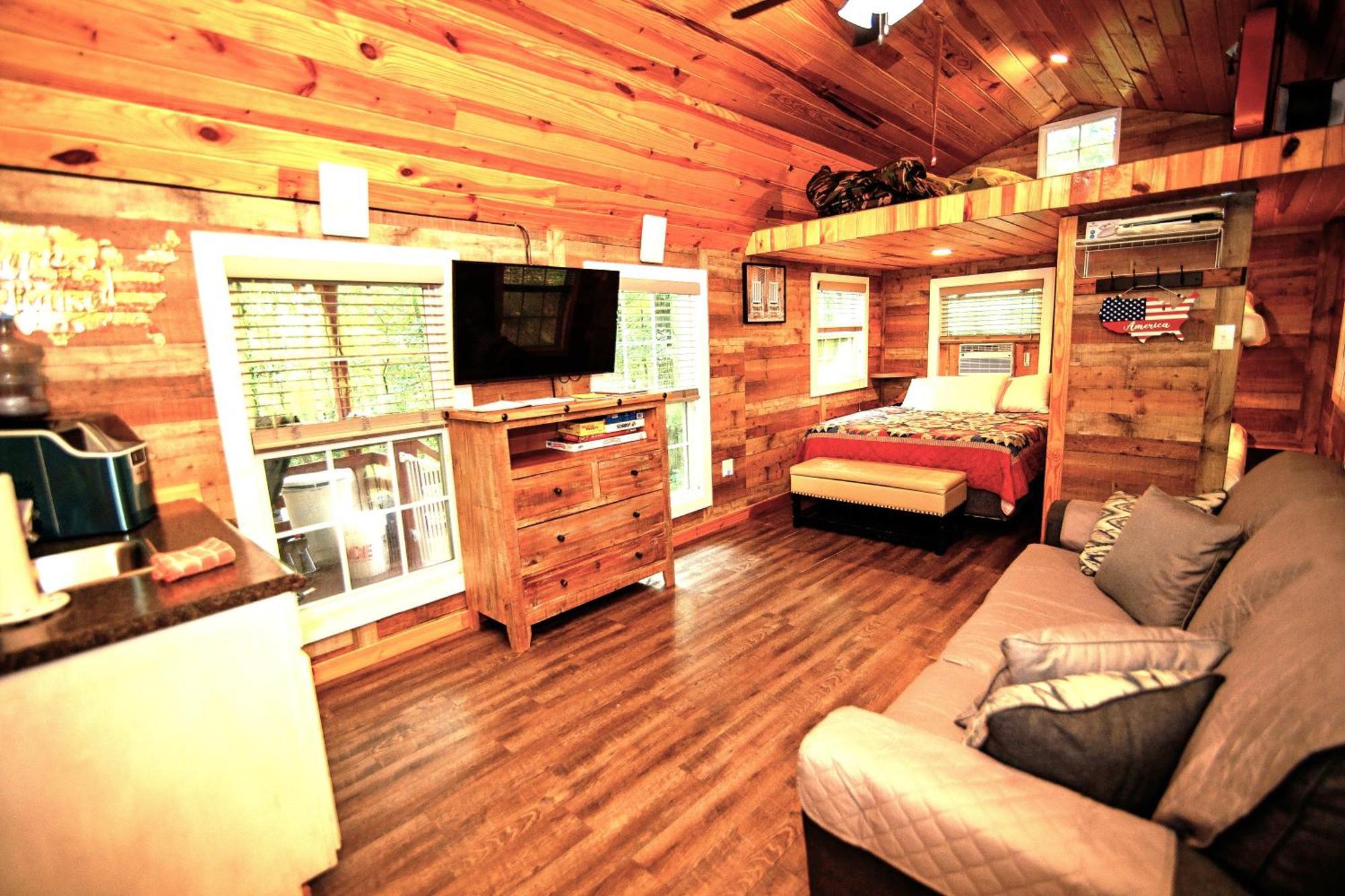 The Americana - Parker Creek Bend Cabins Murfreesboro Eksteriør bilde